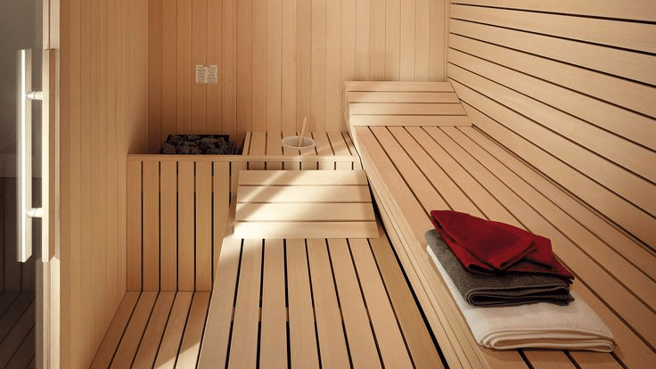sauna eléctrica calefacción
